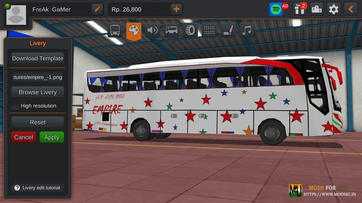 BUS ID Mods